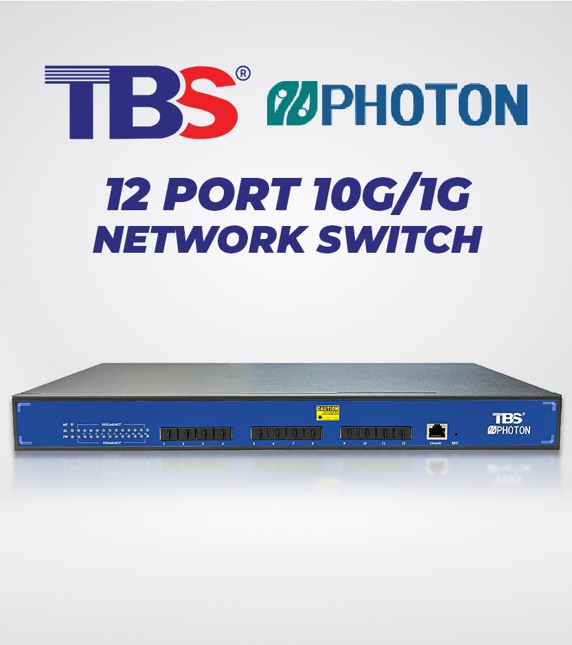 12 Ports 10G L3 Manageable Switch